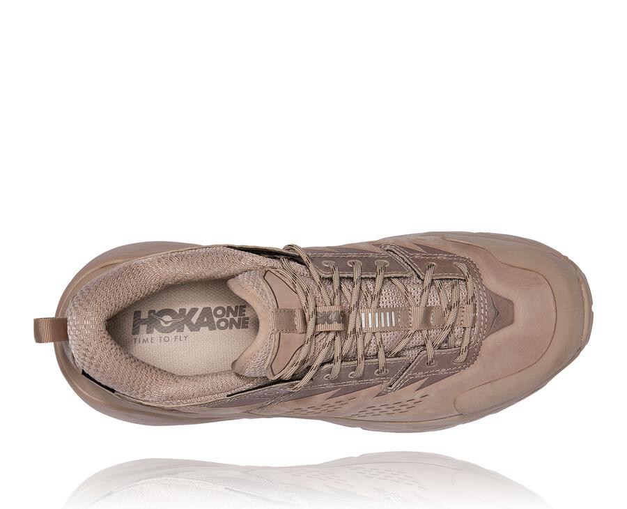 Hoka One One Trailsko Dame - Kaha Lav Gore-Tex - Beige - 578213JAE